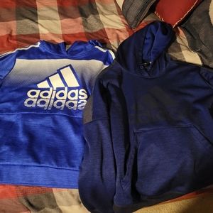 3 Adidas hoodies size 12-14